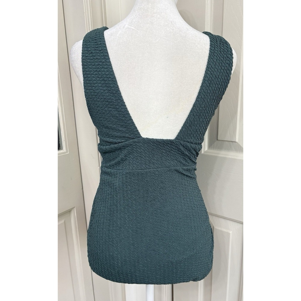 NEW Andie The Mykonos One-Piece Swimsuit In Sea Green Size Large - Picture 3 of 8